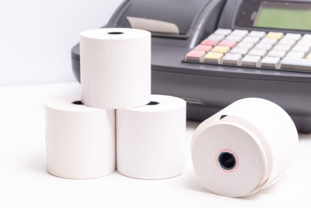  Лента для чековых принтеров 80*80  фото в интернет-магазине Бизнес РОСТ  - торговое оборудование.